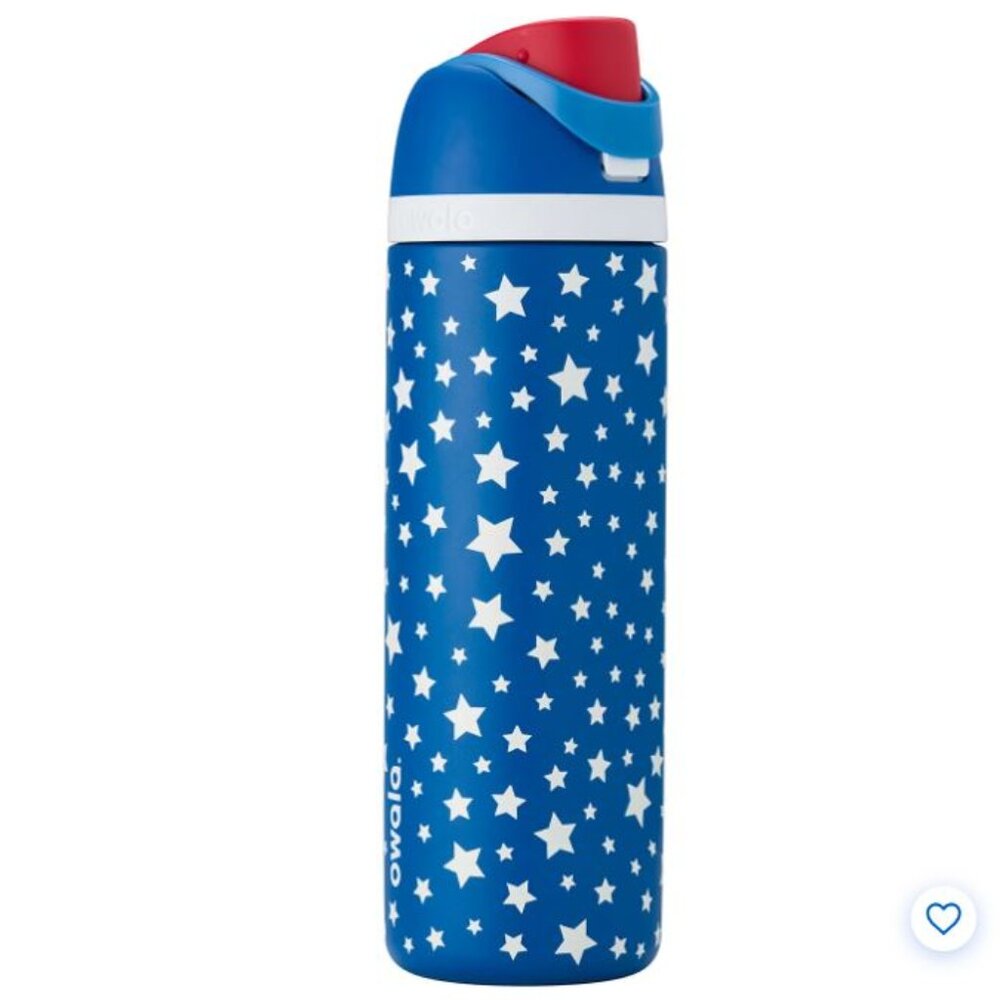 Brand new Owala Summer Edition 24oz‎ Freesip Star Spangled Water Bottle